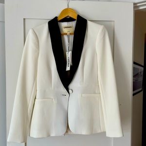 L’AGENCE white blazer
